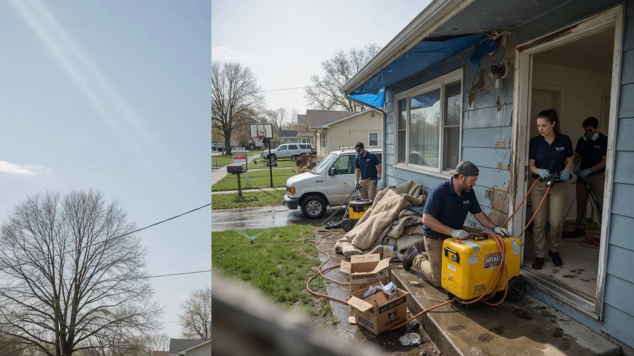 Basement Flood Cleanup in Whitmer, WV near me